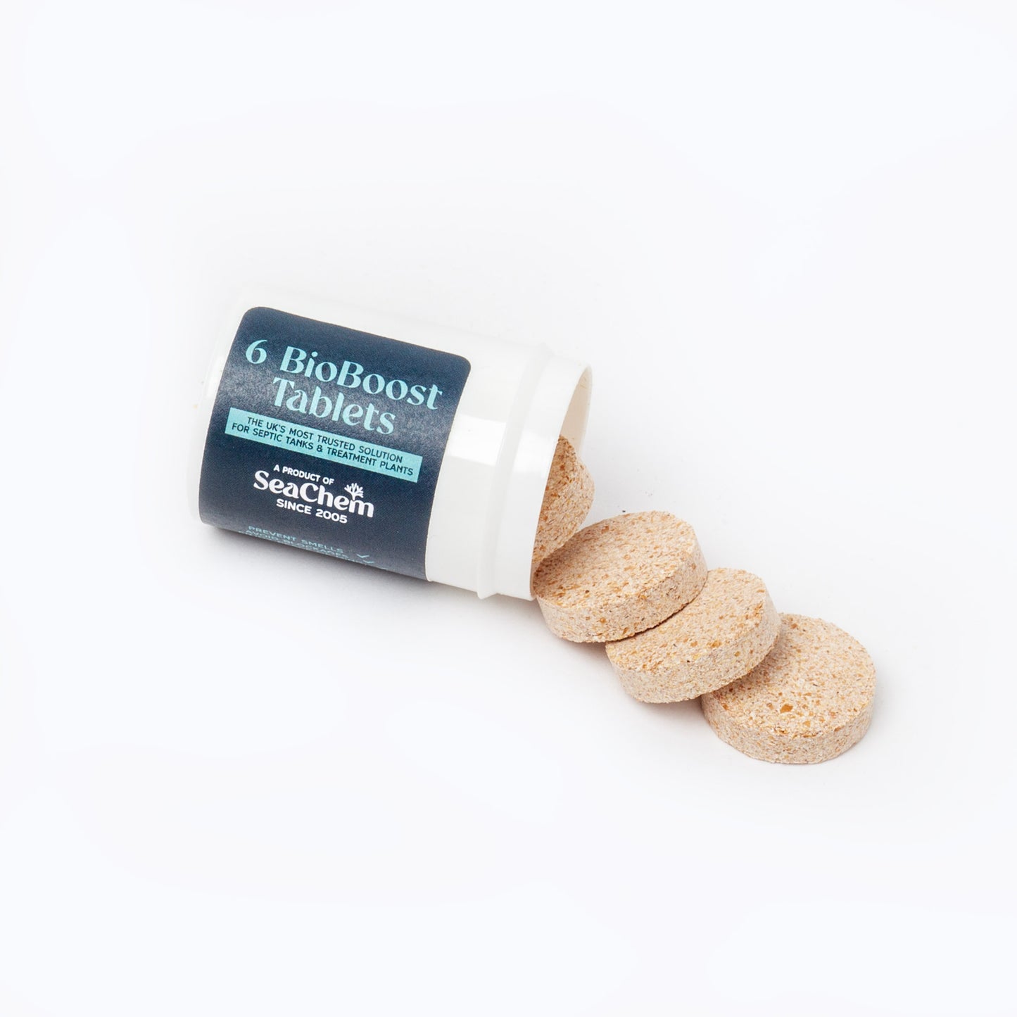 NEW AND IMPROVED! BioBoost Septic Tank Tablets 6-Pack | Powerful Monthly Treatment for UK Septic Tanks