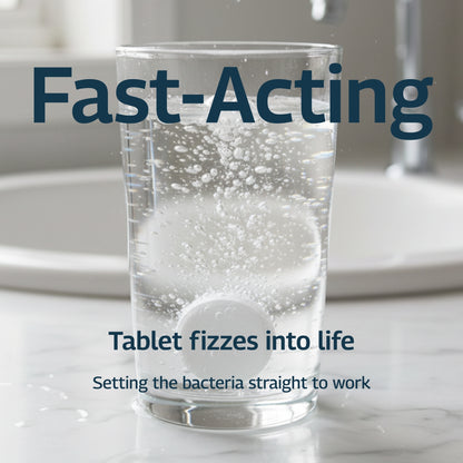 BioBoost Septic Tank Tablets 12-Pack | Powerful Monthly Treatment for UK Septic Tanks