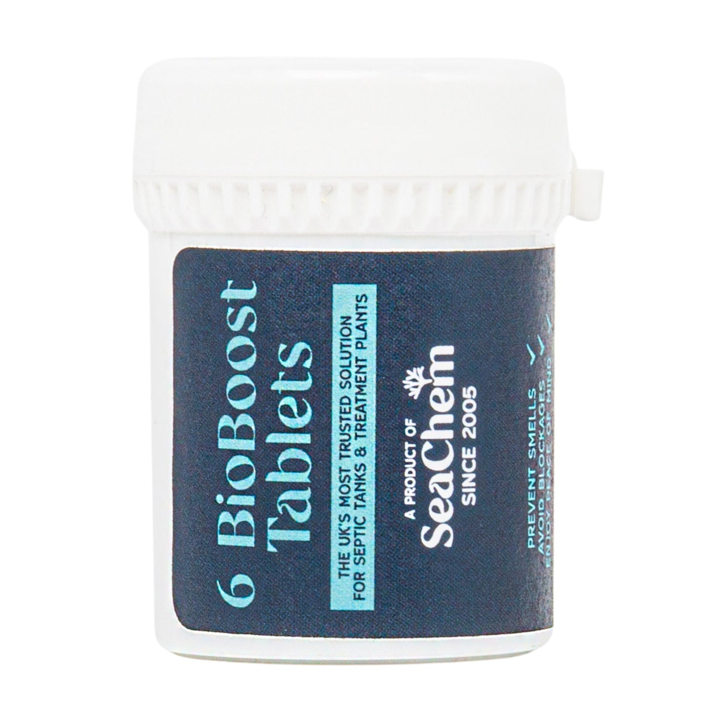 BioBoost Septic Tank Tablets 6-Pack | Powerful Monthly Treatment for UK Septic Tanks