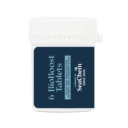 BioBoost Septic Tank Tablets 6-Pack | Powerful Monthly Treatment for UK Septic Tanks