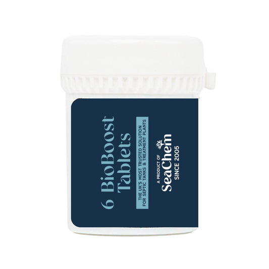 BioBoost Septic Tank Tablets 6-Pack | Powerful Monthly Treatment for UK Septic Tanks